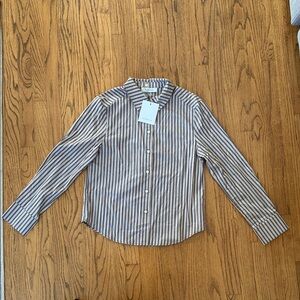 De Rococo Classic Striped Button-Down Shirt